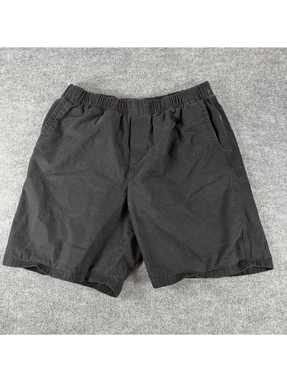 Quicksilver Waterman Collection Black Bermuda Casual Shorts XXL Summer beach y2k